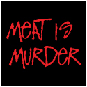 Vegetarian T-Shirt: Meat Is Murder T-Shirt
